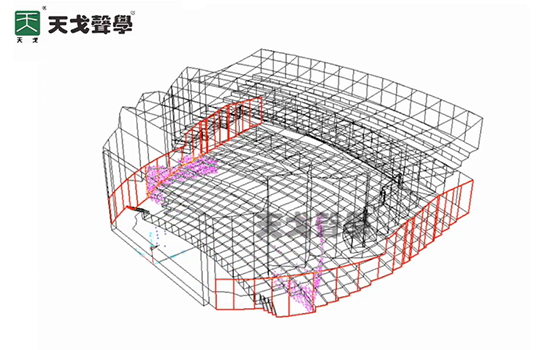 聲學(xué)仿真設(shè)計效果對比
